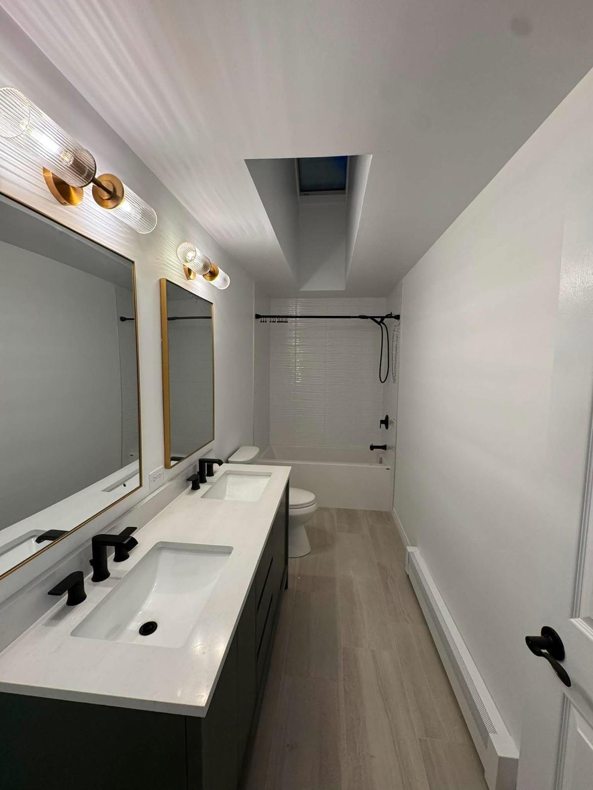 Luxury bathroom renovation