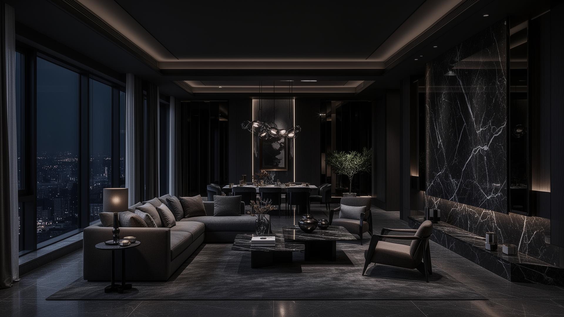 Luxury renovated interior